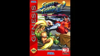 Street Fighter II Hyper Champion Edition (Genesis Hack) - M.Bison Playthrough