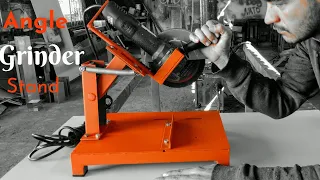 Homemade angle Grinder stand - suporte para amoladora - policorte caseira