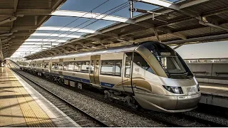 Gautrain High Speed Rail In South Africa Johannesburg O.R.Tambo Airport To Pretoria Station