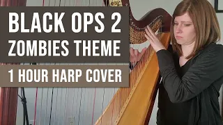 Black Ops 2: Zombies ONE HOUR (Harp Cover) + Pedal Harp Sheet Music