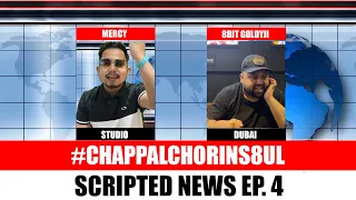 S8UL SCRIPTED NEWS EP-4 | CHAPPAL CHOR DEBATE , GAMING HOUSE ME SHAYRI PROGRAM