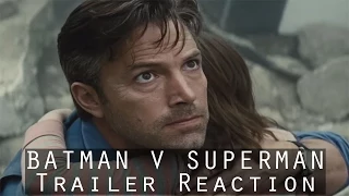 BATMAN V SUPERMAN Trailer Reaction - Collider Video