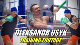 Oleksandr Usyk Training Camp for Daniel Dubois Fight