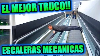 TRUCO ESCALERAS MECÁNICAS!!!     ·VLOG·