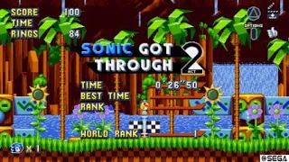 Sonic Mania Plus Green Hill Act 2 Speedrun 26.50 (Sonic)