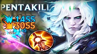 Full Crit Viego is Broken!? (Pentakill Bonus) - Build & Runes - Wild Rift Viego Mid Gameplay