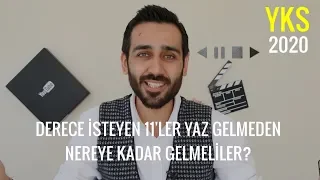 Derece İsteyen 11'ler Yaz Gelmeden Nereye Kadar Gelmeliler? | 3 Ayını Planla #2020Tayfa