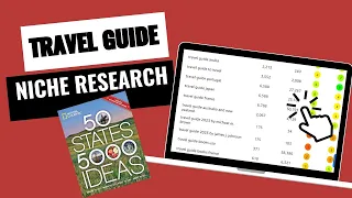 amazon kdp travel guide niche tutorial 2024