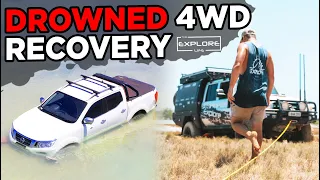 DROWNED 4WD RECOVERY GONE WRONG! JAMES PRICE POINT