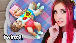 having twin infants is SO difficult 🍼 100 Baby Challenge #2 (The Sims 4)