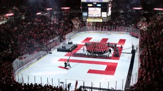 "Don't Stop Believin'" One last time at Joe Louis Arena-- Detroit Red Wings  * HIGH QUALITY*