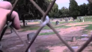 Ghost Caught On Tape at Odd Fellows Cemetery in Los Angeles California!!