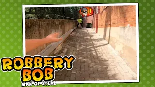 Police chase parkour POV but it's Robbery Bob