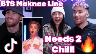 BTS TIKTOK REACTION - Maknae Line Special! 🔥 Jimin, V, Jungkook 😱