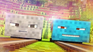 Talking Blocks: Minecarts (Minecraft Animation)