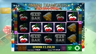 Maaax Diamonds Christmas Edition - Gamomat Automat - sunnyplayer