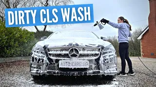 Dirty Mercedes-Benz CLS | Exterior Wash and Protection