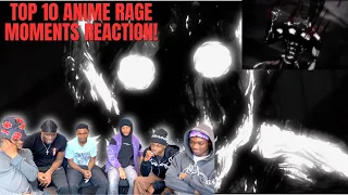 ANIME HATER VS ANIME LOVERS!!  TOP 10 ANIME RAGE SCENES REACTION!!!