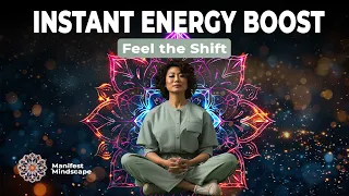 Feel the Shift: Instant Energy Boost with Binaural Beats  & Guided Meditation (1 Minute)