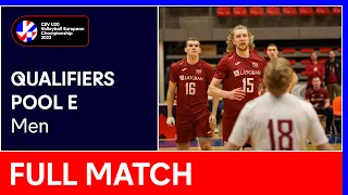 Full Match | Latvia vs. Czech Republic | CEV U20 Volleyball European Championship 2022