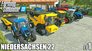 Welcome to my NEW FARM | Niedersachsen 22 | Timelapse #1 | Farming Simulator 22