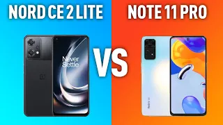 OnePlus Nord CE 2 Lite vs Xiaomi Redmi Note 11 Pro. Плюсы и минусы моделей, влияющие на выбор.