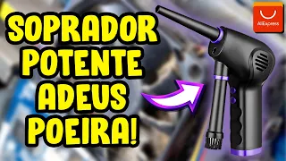 O INCRÍVEL SOPRADOR DE AR DO ALIEXPRESS VAI MUDAR SUA VIDA! LIMPE SEU PC E ELETRÔNICOS DA POEIRA!