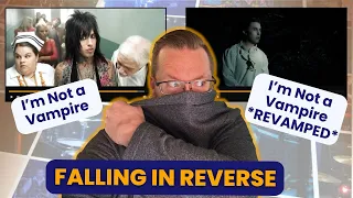 Worship Drummer Reacts to Falling in Reverse - "I'm Not a Vampire" & "I'm Not a Vampire REVAMPED"