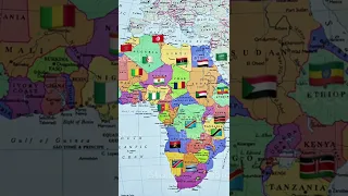 Так 14 карта￼￼￼ Африки