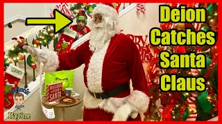 Deion finds Santa Claus on Christmas | Deion’s Playtime Skits