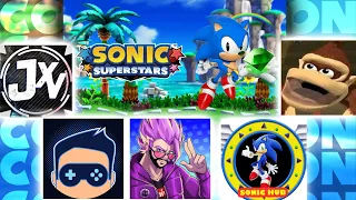 Sonic Tubers Reaction to "Sonic Superstars" Summer Games Fest Trailer [COMPILATION]