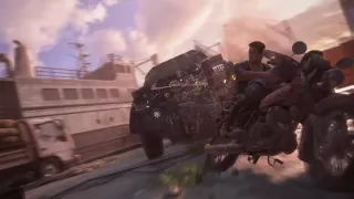 Uncharted 4: A Thief’s End™ - Escape on Motorcycle! Good Chase Scene