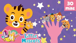 Finger Family + Bingo Song + more Little Mascots Nursery Rhymes   Kids Songs