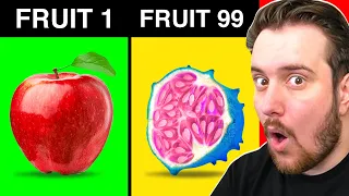 Guess The Fruit Challenge! (Impossible)