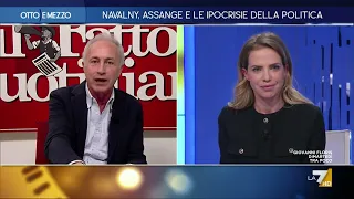 Assange, botta e risposta tra Travaglio e Borrelli