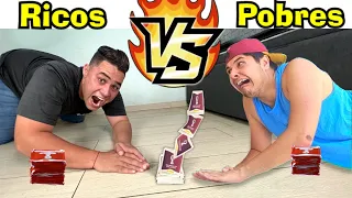 RICOS VS POBRES BATENDO BAFO COM O FIGURITALO #71 (DESAFIO INSANO)