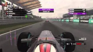 F1 2011 NEW Co-op Career Race 2 Malaysia Highlights w/ Commentary | An Exciting Wet Race!