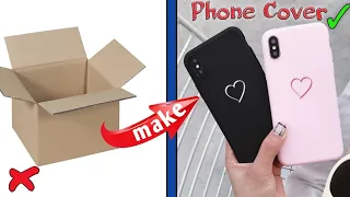 mobile phone cover making at home | how to make phone cover at home | make phone cover use cardboard