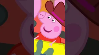 Peppa's Bumpy Water Raft Ride #shorts #peppapig