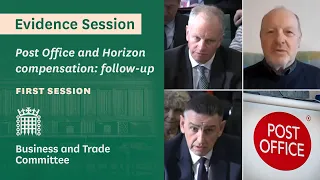 Post Office Horizon scandal follow up session – Business and Trade Committee – 16 January 2024