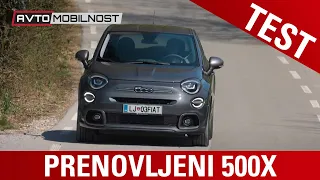 Fiat 500X (2023) - test - kaj prinašajo tehnološke izboljšave?