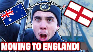 Drewzy Moves to England Vlog!