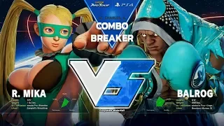 SFV: Liquid NuckleDu vs. Smug - Combo Breaker 2017 Losers Finals - CPT 2017