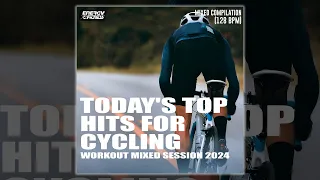 TODAY'S TOP HITS FOR CYCLING WORKOUT MIXED SESSION 2024 - 128 BPM - Fitness & Music 2024