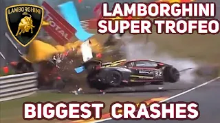 Lamborghini Super Trofeo Biggest Crashes