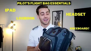 What's In A Pilot's Bag? EVERYTHING YOU MUST HAVE!