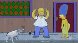 Homero Simpson - Como olvidarla, Rodrigo  (AI Cover)