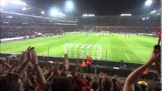 België-Luxemburg 5-1 - Sfeer in Cristal Arena