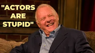 Anthony Hopkins Destroys Blue Check Marks! Says Actors Are Pretty Stupid 🤣