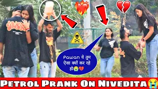 Real Petrol Prank On Nivedita Best Friend 😍|| Gone Wrong || Anshul Yadav Yard